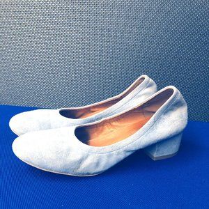 Jeffrey Campbell Powder Blue Bitsie Block Heels